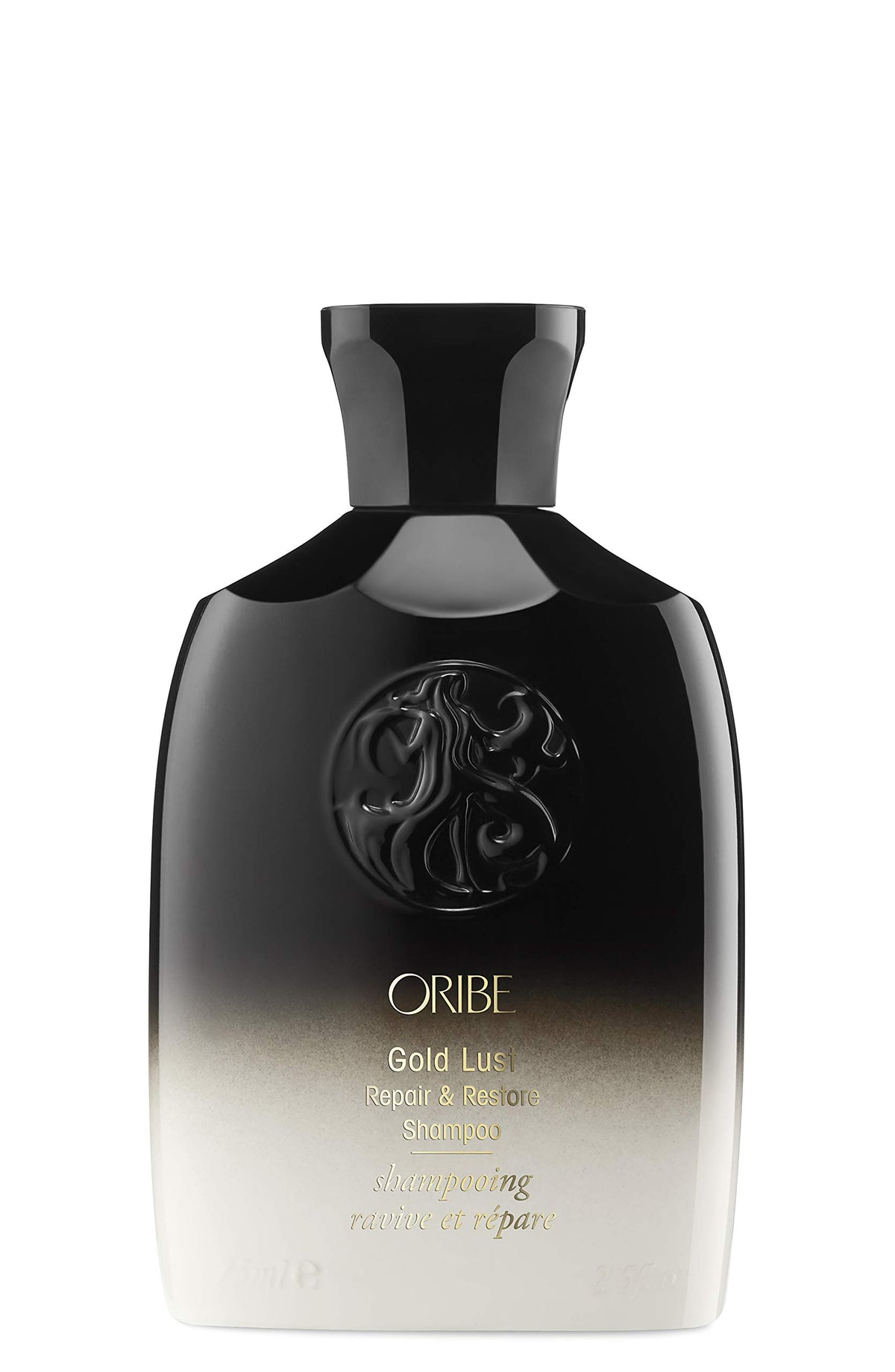 Oribe Gold Lust conditioner pouring texture illustrating hydration and smoothness