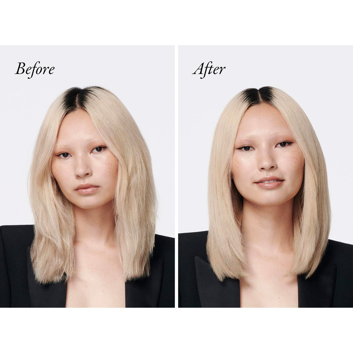 Oribe Gold Lust nozzle close-up demonstrating precise spray for even protection