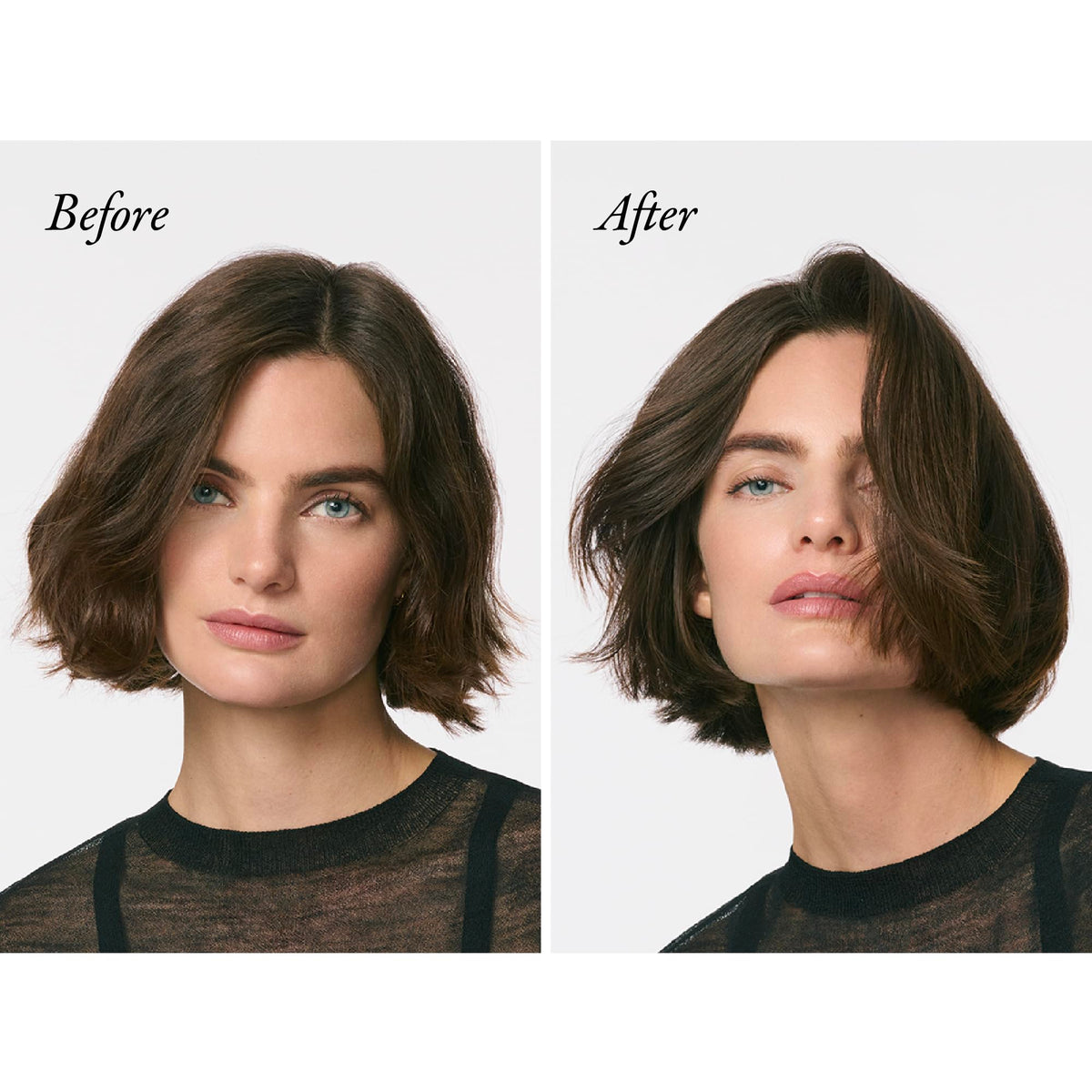 Oribe Gold Lust being dispensed from pump demonstrating easy leave-in application