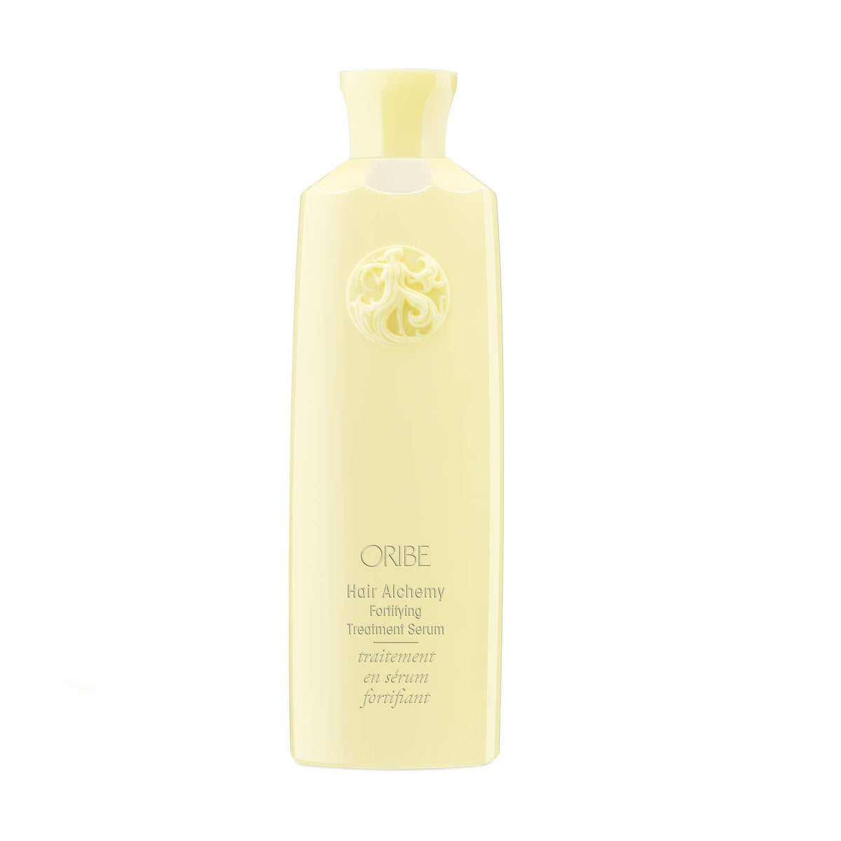 ORIBE front bottle view showing product and luxury packaging benefit
