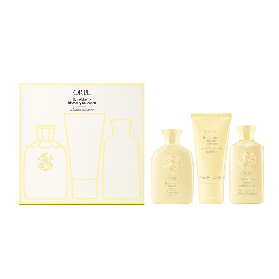 ORIBE travel set front packaging showing trio and travel convenience