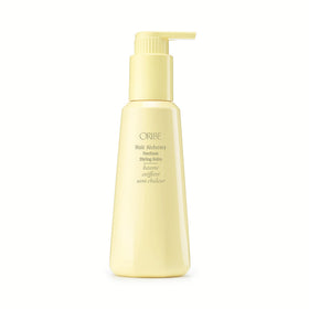 Oribe front packaging showing the balm and benefit of defined heatless styles
