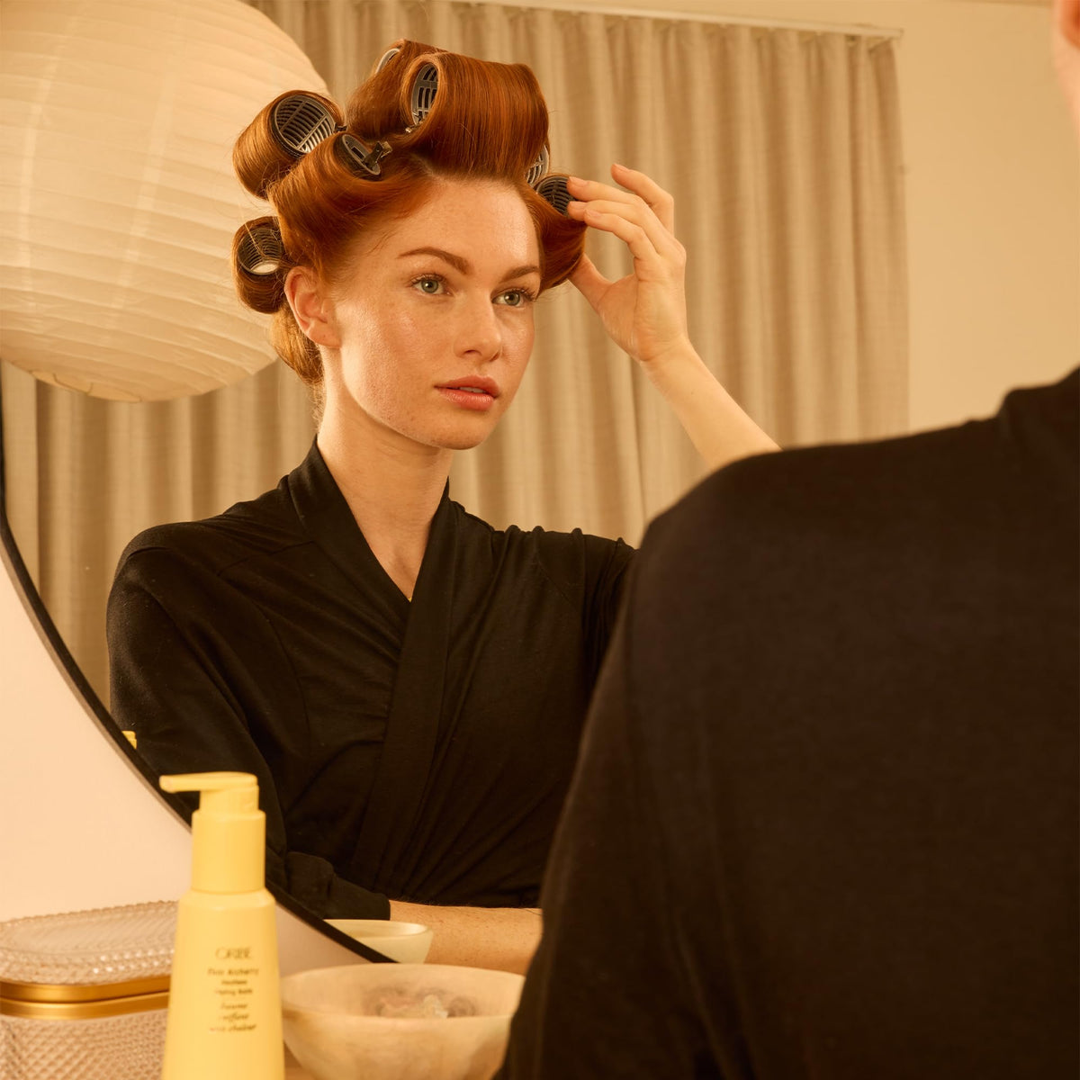 Oribe finished beachy waves showing softness and natural movement benefit