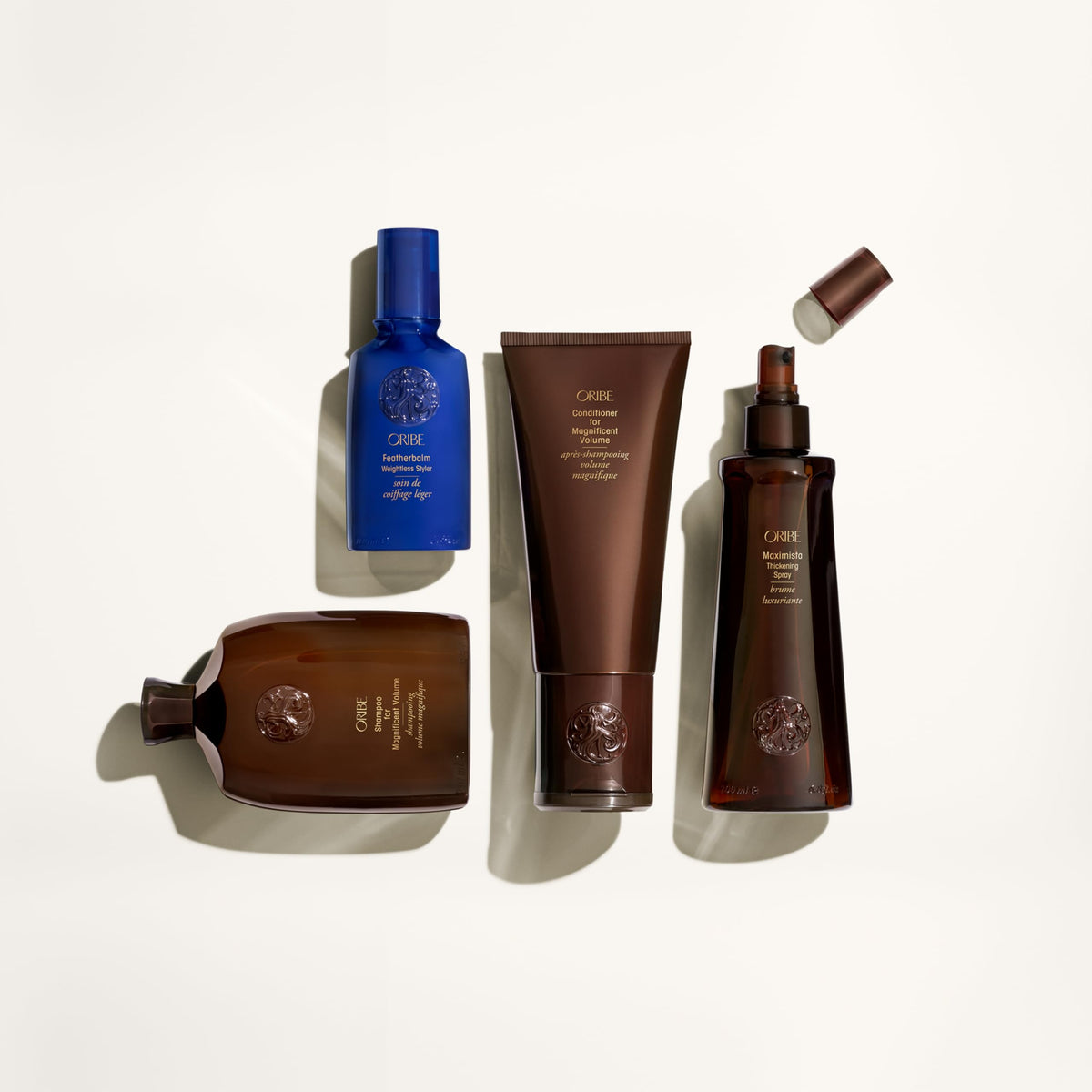 Oribe shampoo lather close-up illustrating lightweight foam and lift