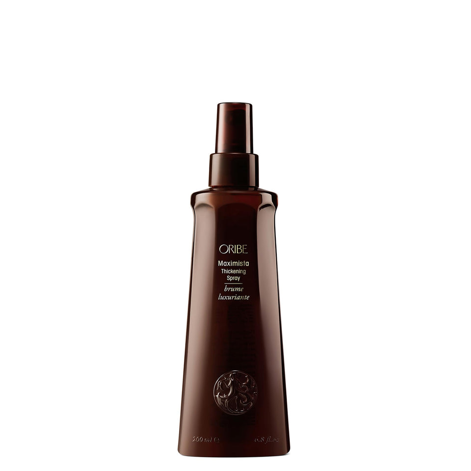 Oribe Maximista front bottle displayed, visible label and 6.8oz size benefit