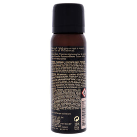Oribe spray applied at hairline to conceal greys and add volume between washes