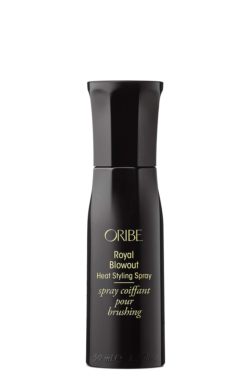 Oribe Royal Blowout front bottle showing sleek packaging and salon-grade benefit