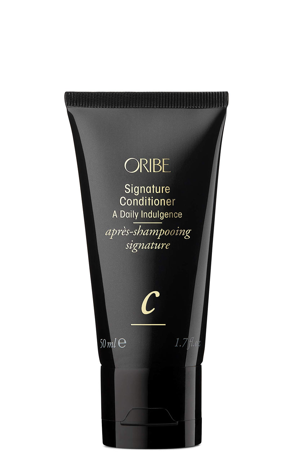 Oribe Signature Conditioner front packaging showing premium design and brand benefits
