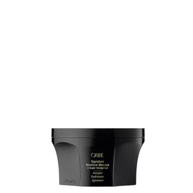 Oribe Signature Moisture Masque front jar showing luxe packaging and hydration benefit