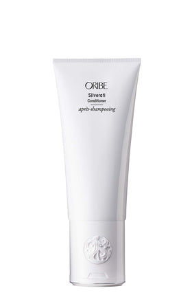 ORIBE Silverati front packaging bottle showing product and size for brightening