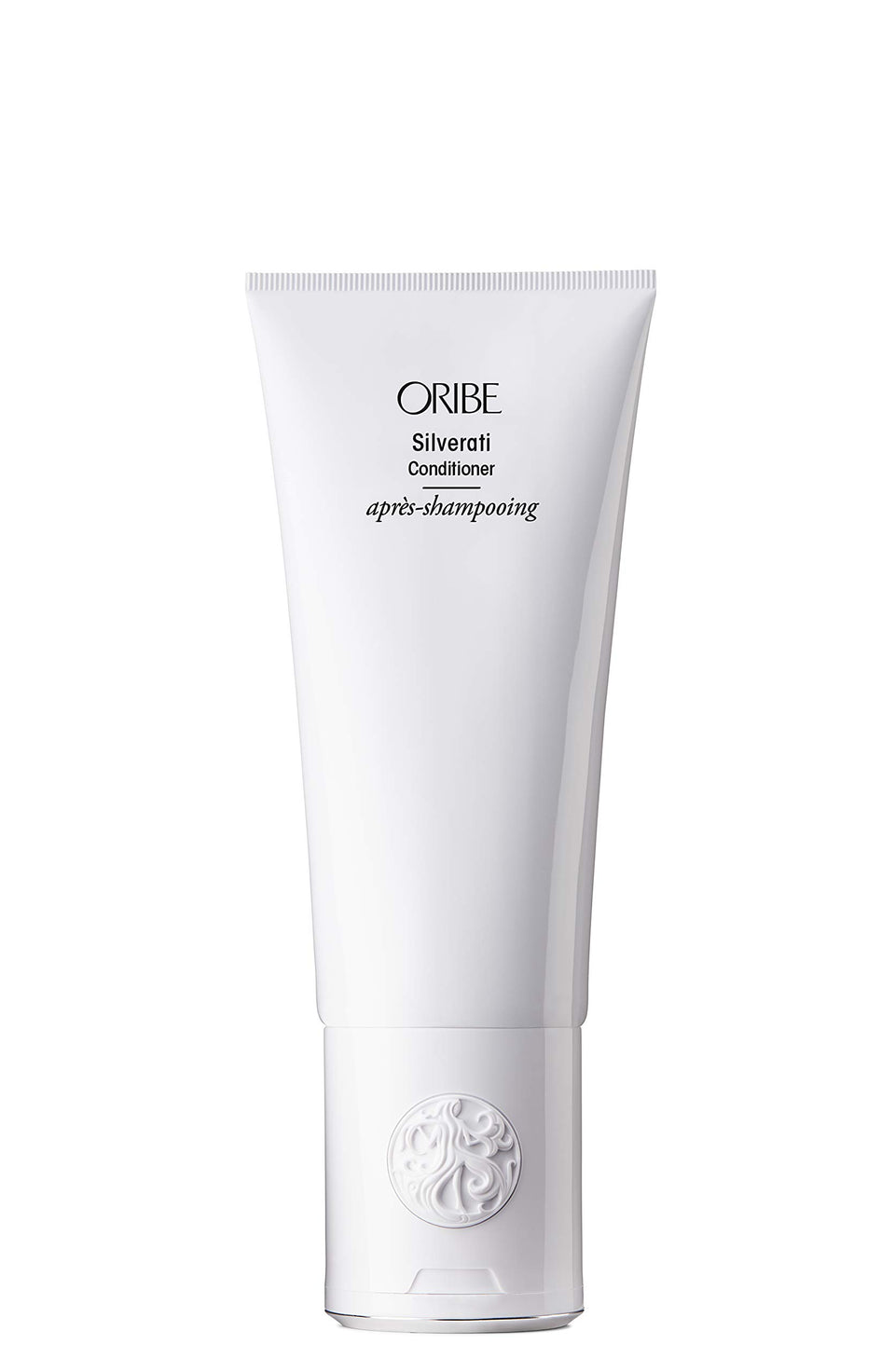 ORIBE Silverati front packaging bottle showing product and size for brightening