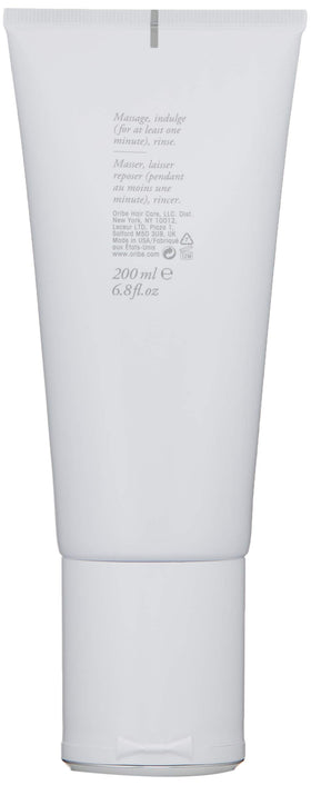 ORIBE Silverati label and pump detail highlighting luxurious branding and usage