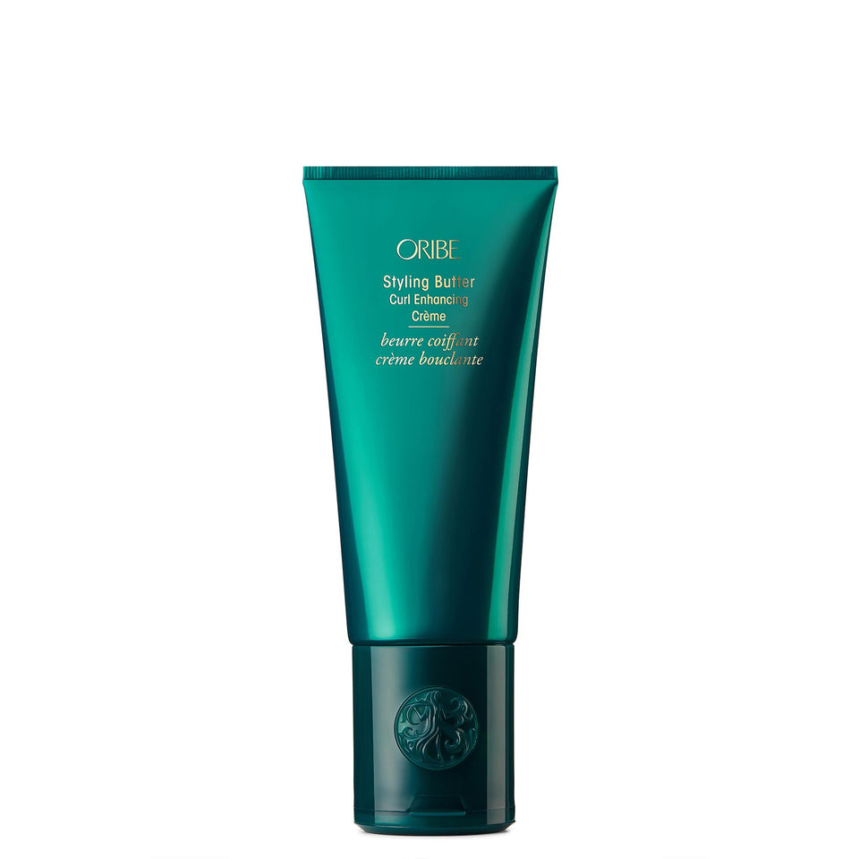 Oribe front jar showing elegant packaging and product name for premium styling