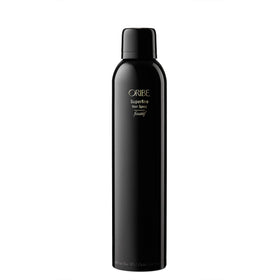 Oribe Superfine front packaging showing bottle and label with elegant design and brand prestige