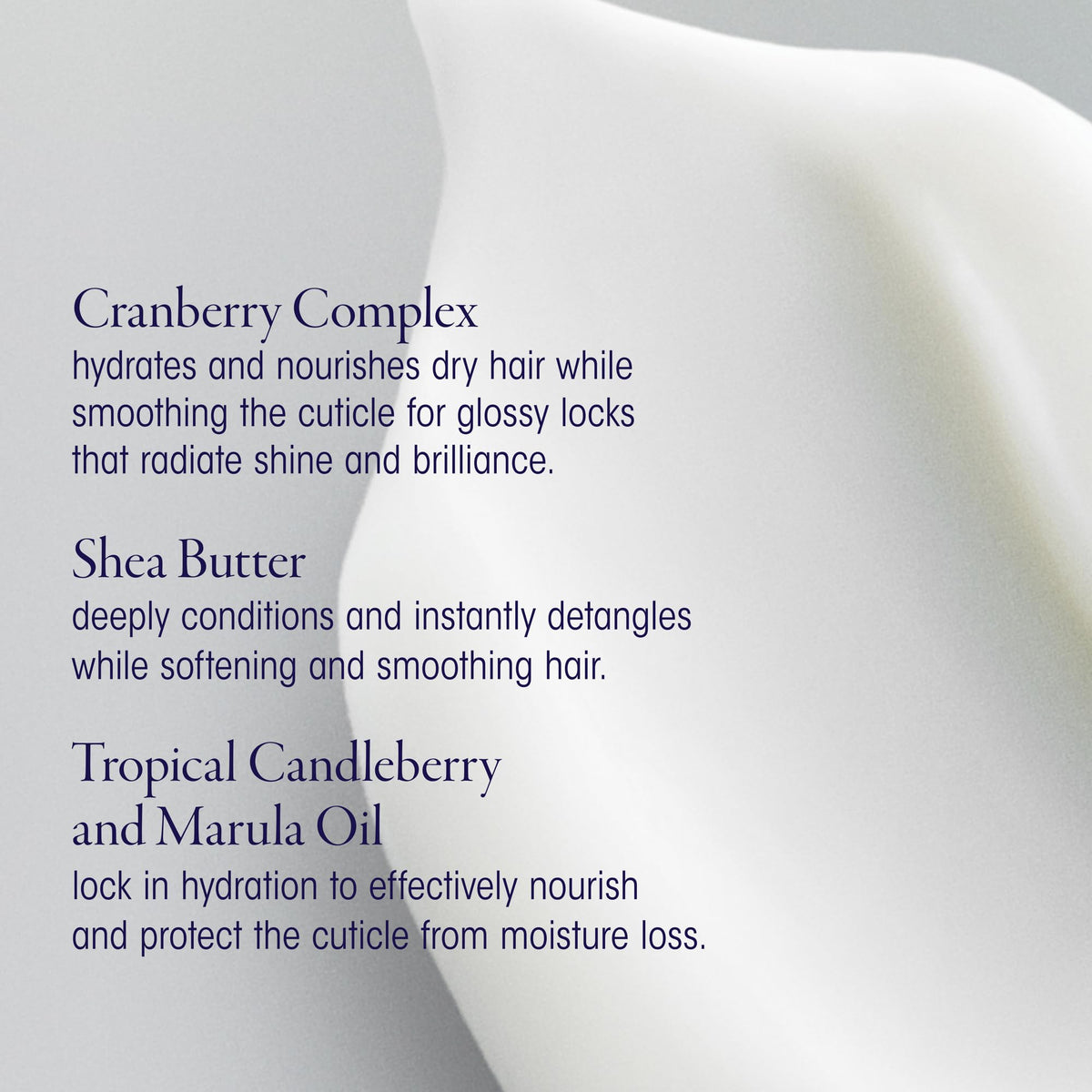 Oribe Supershine applied in shower on wet hair for smoother detangling benefit