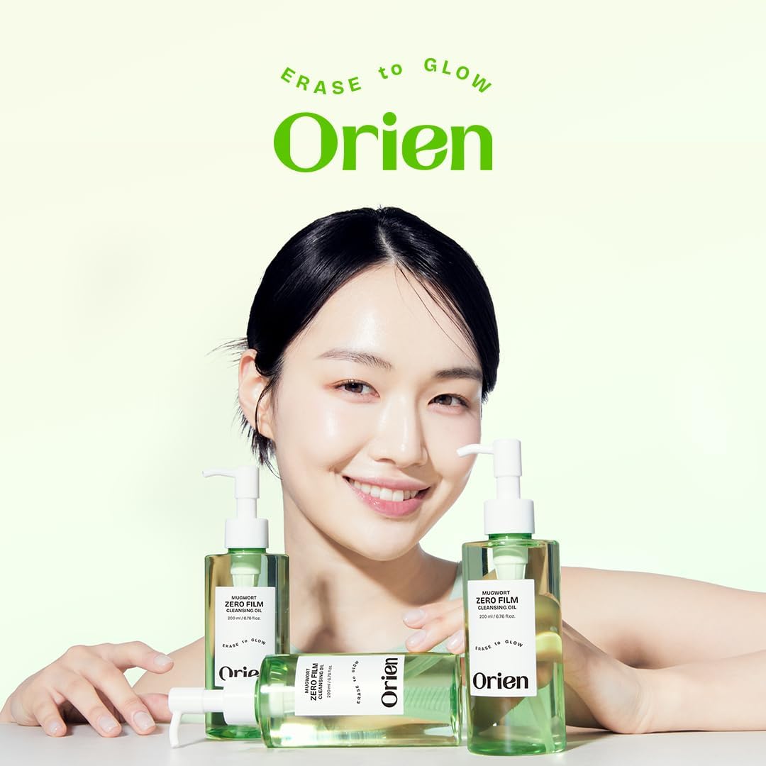 Orien milky rinse on palm demonstrating thorough removal benefit