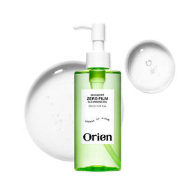 Orien front bottle showing packaging and gentle cleansing benefit