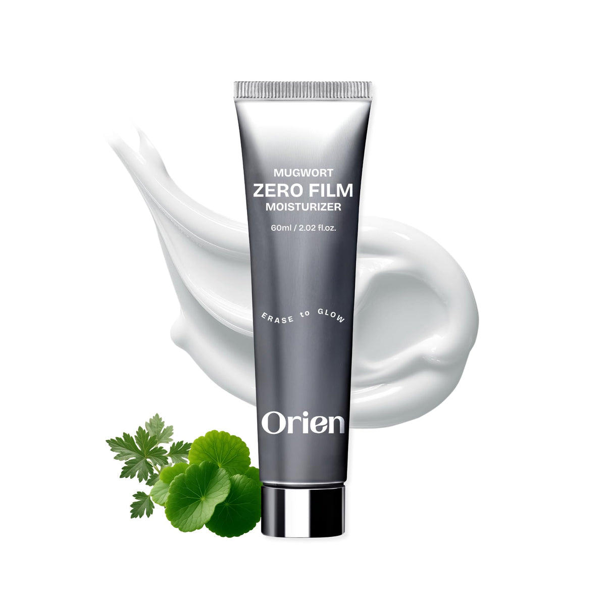 Orien front packaging showing product and branding, communicates clarity benefit