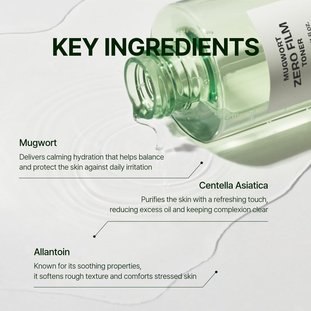 Orien 160ml bottle beside common items for size and portability benefit