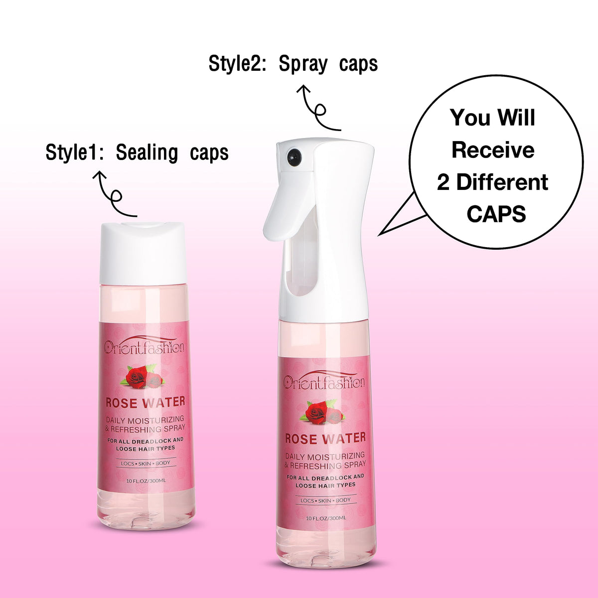 Orientfashion close-up rosewater droplets highlighting natural hydration benefits