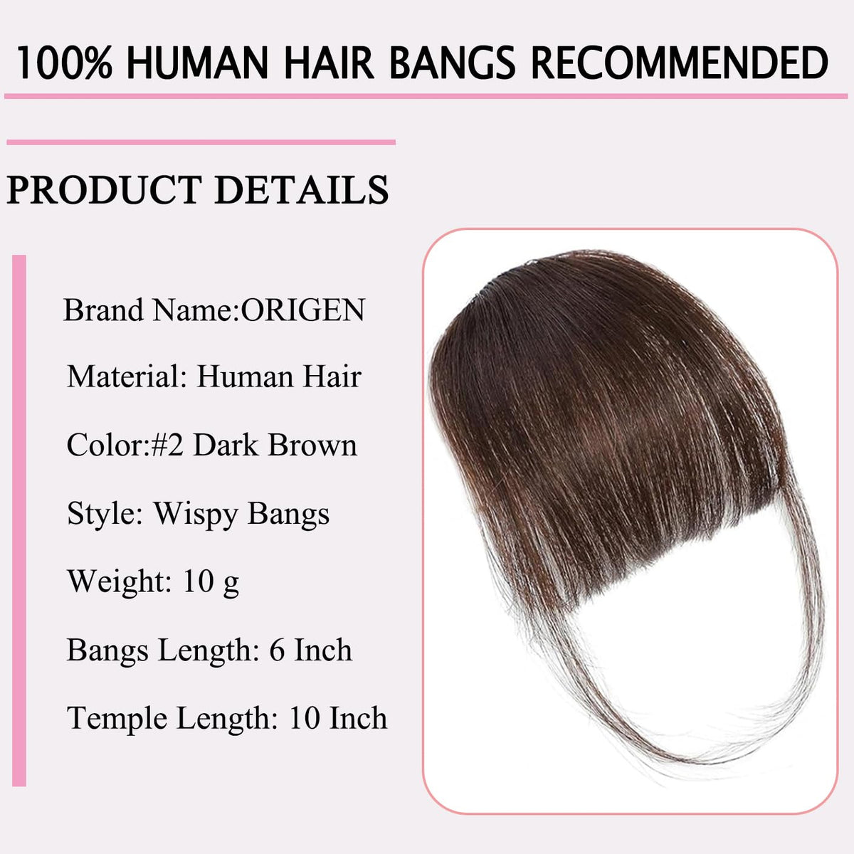 ORIGEN close-up of human hair texture highlighting soft shine benefit