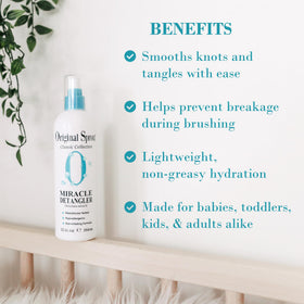 Original Sprout close-up spray nozzle demonstrating fine mist for even coverage