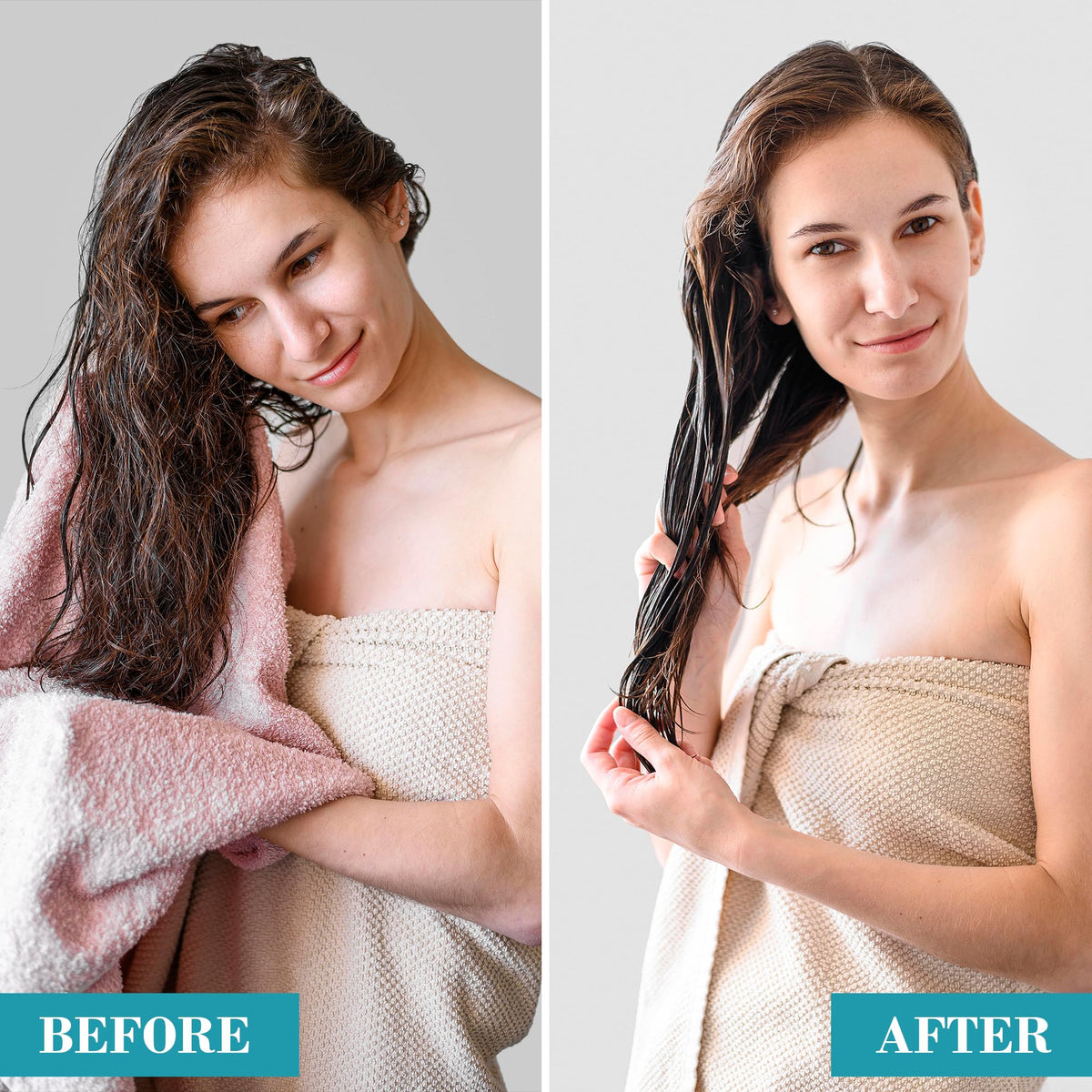 Original Sprout used on child’s hair illustrating tear-free, easy detangling