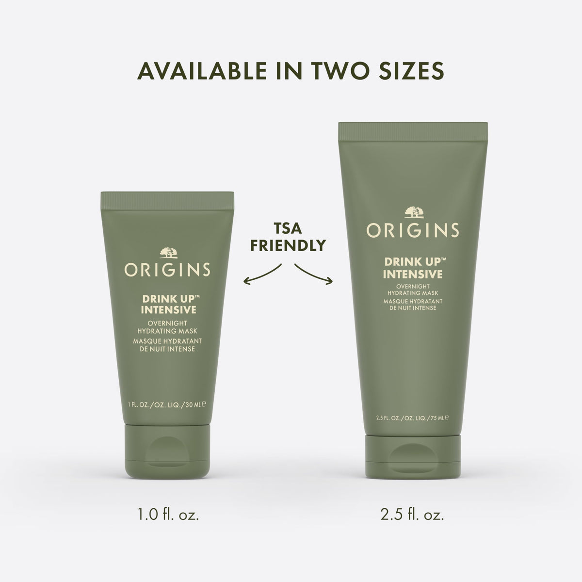 Origins mask on a bathroom shelf in a clean lifestyle setting offering routine convenience