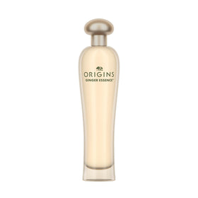 Origins front bottle shown upright for quick recognition and shelf appeal