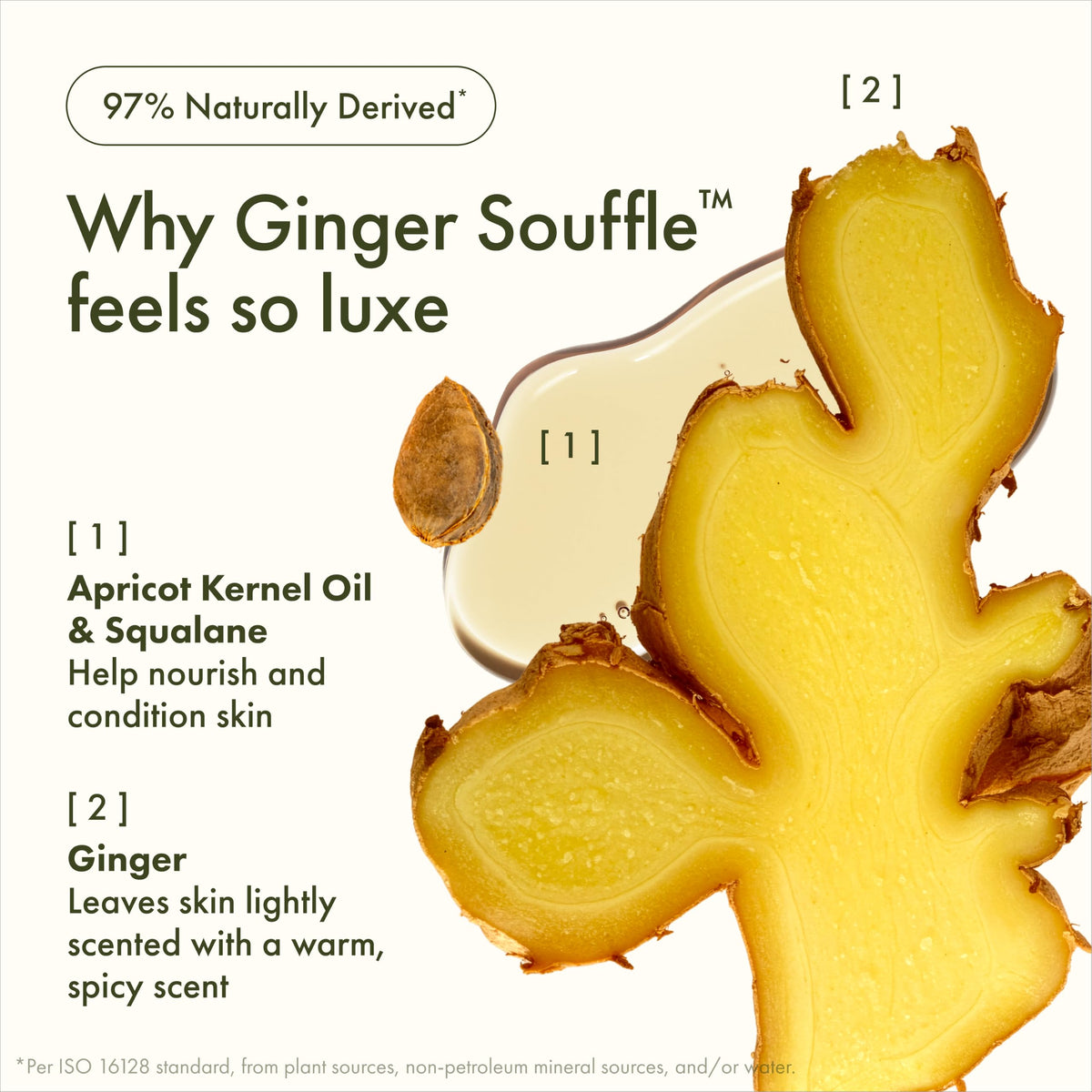 Origins product label close-up showing ingredient cues and brand trust