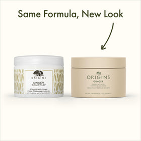 Origins whipped cream texture close-up highlighting lightweight spreadability