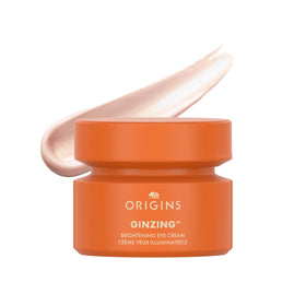 Origins GinZing front packaging showing compact tube and brightening benefit