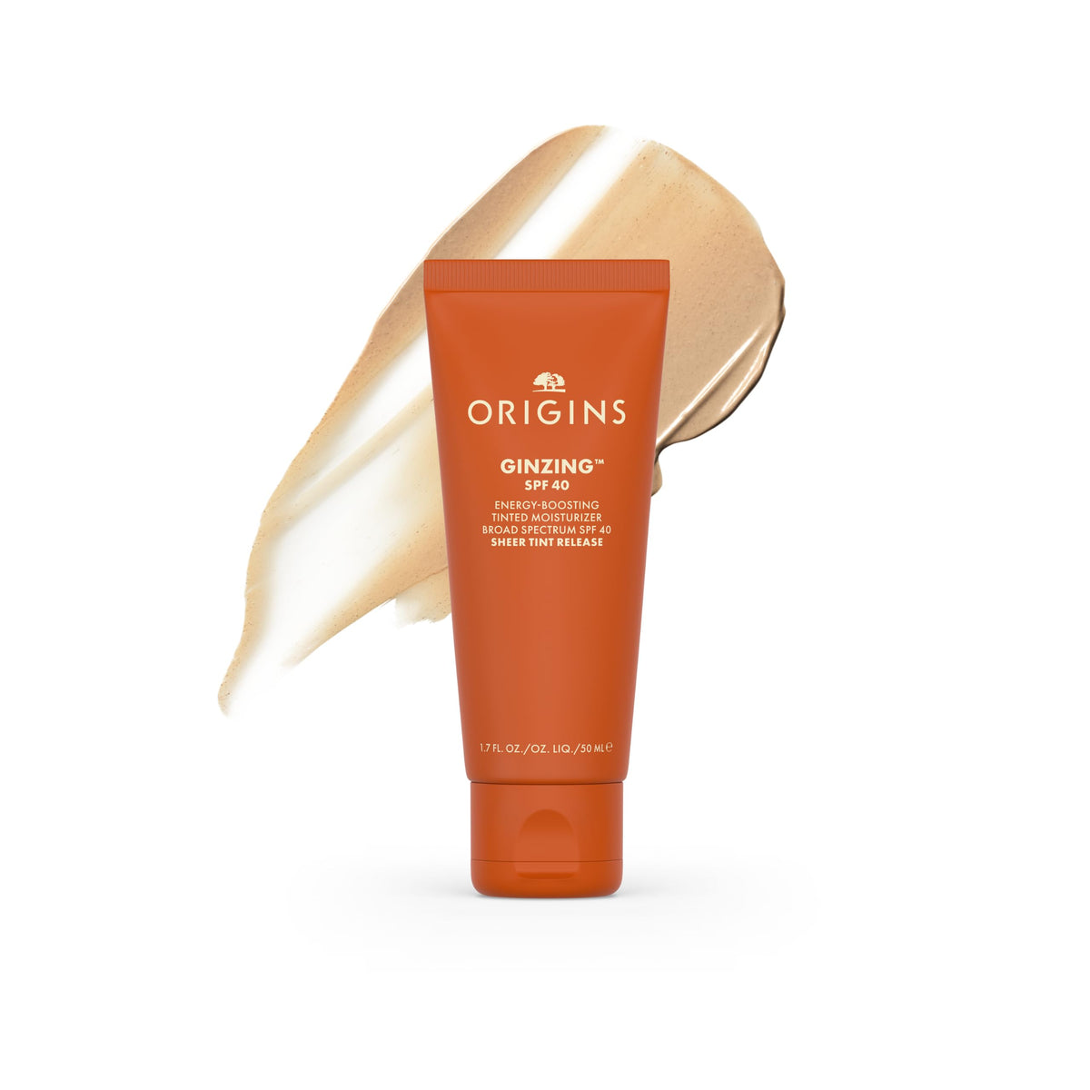 Origins GinZing front packaging showing tube and branding for easy identification and benefit