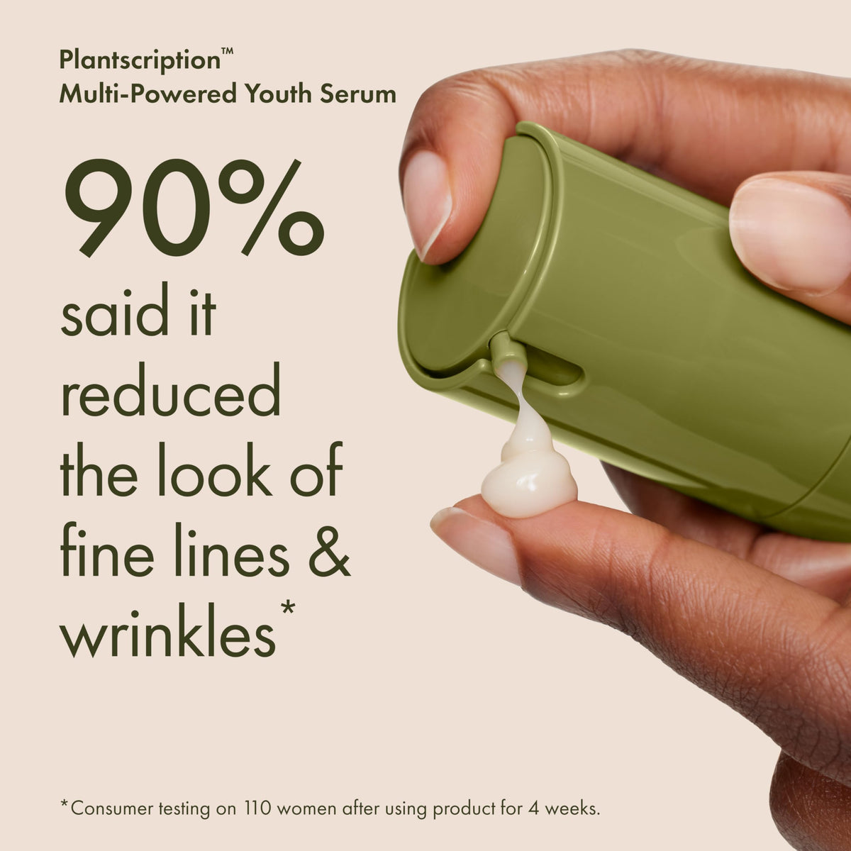 Origins Ginzing gel cream swipe on skin showing energizing hydration and radiant finish