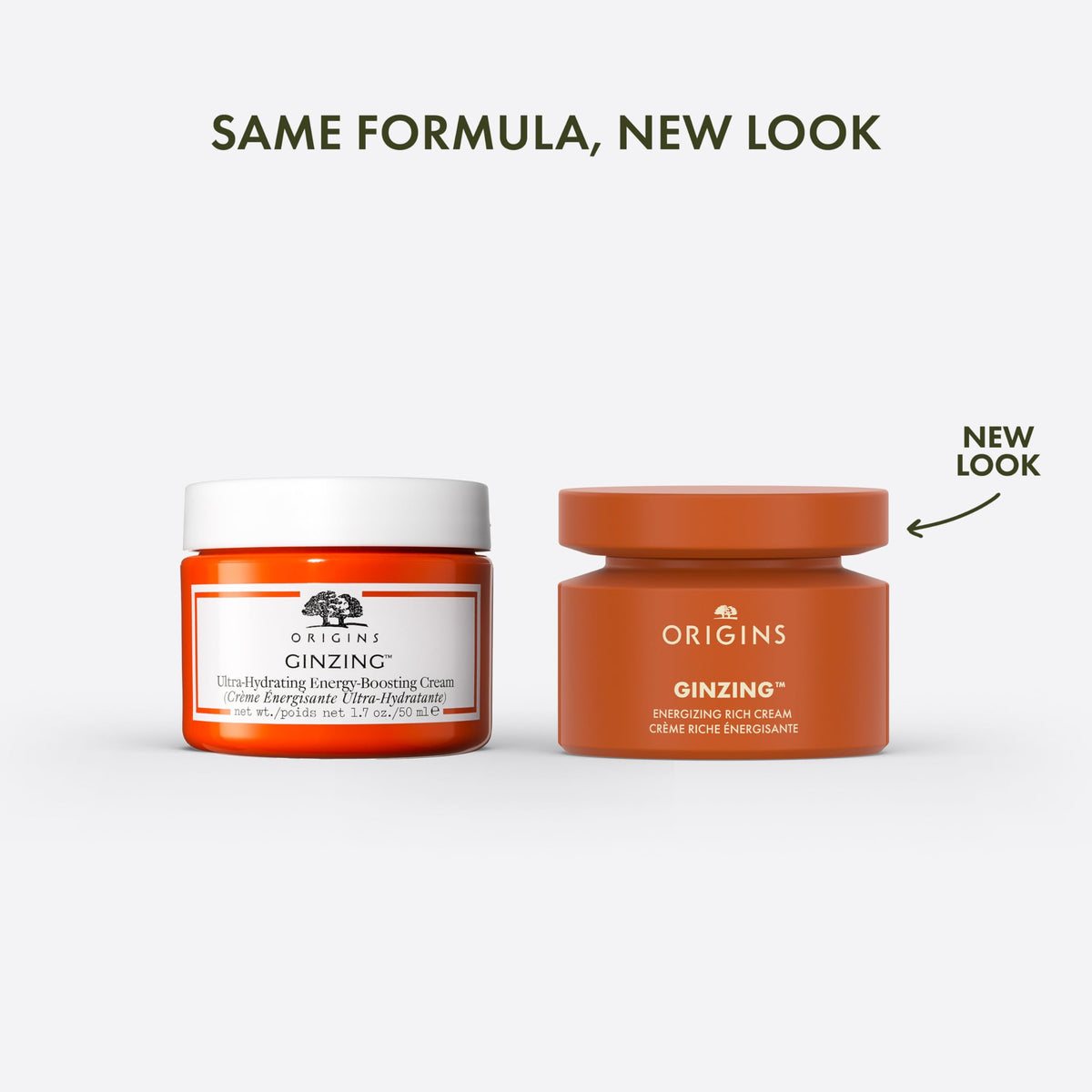 Origins GinZing opened jar texture close-up highlighting creamy hydration