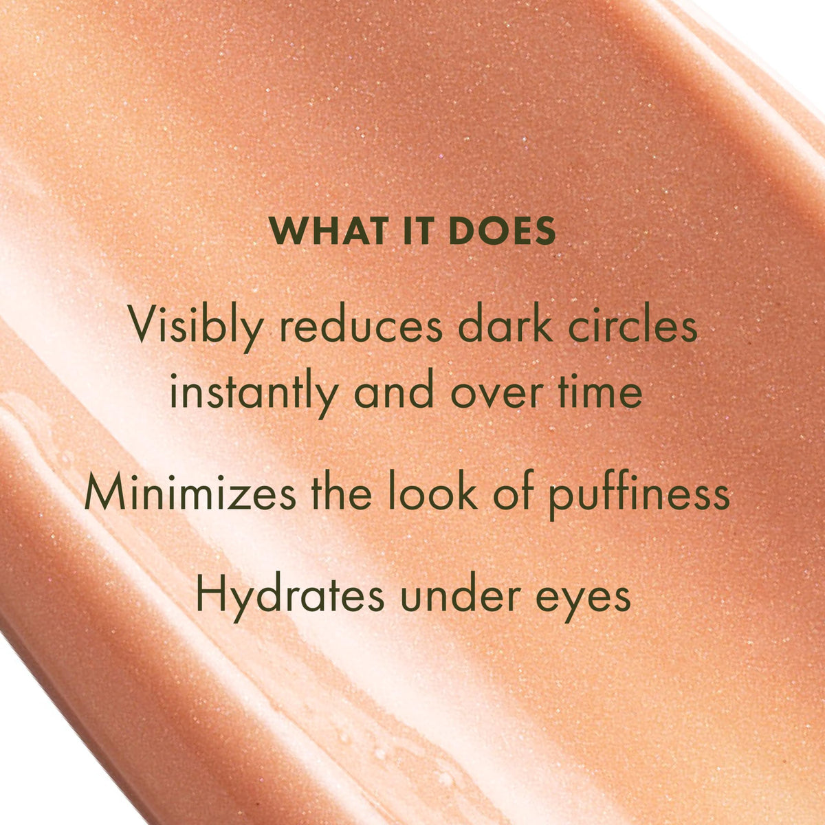 Origins GinZing warm tinted cream swatch on skin, shows warm tone and coverage