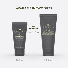 Origins product styled in bathroom showing ritual use and calming skincare setup