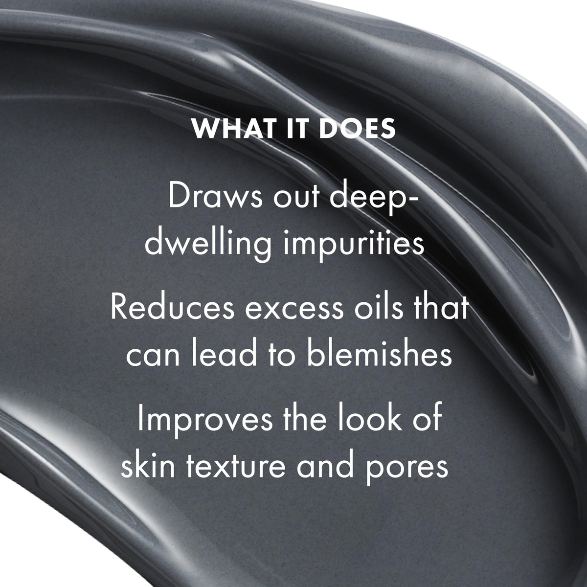 Origins mask applied on cheek demonstrating even coverage and easy rinse-off