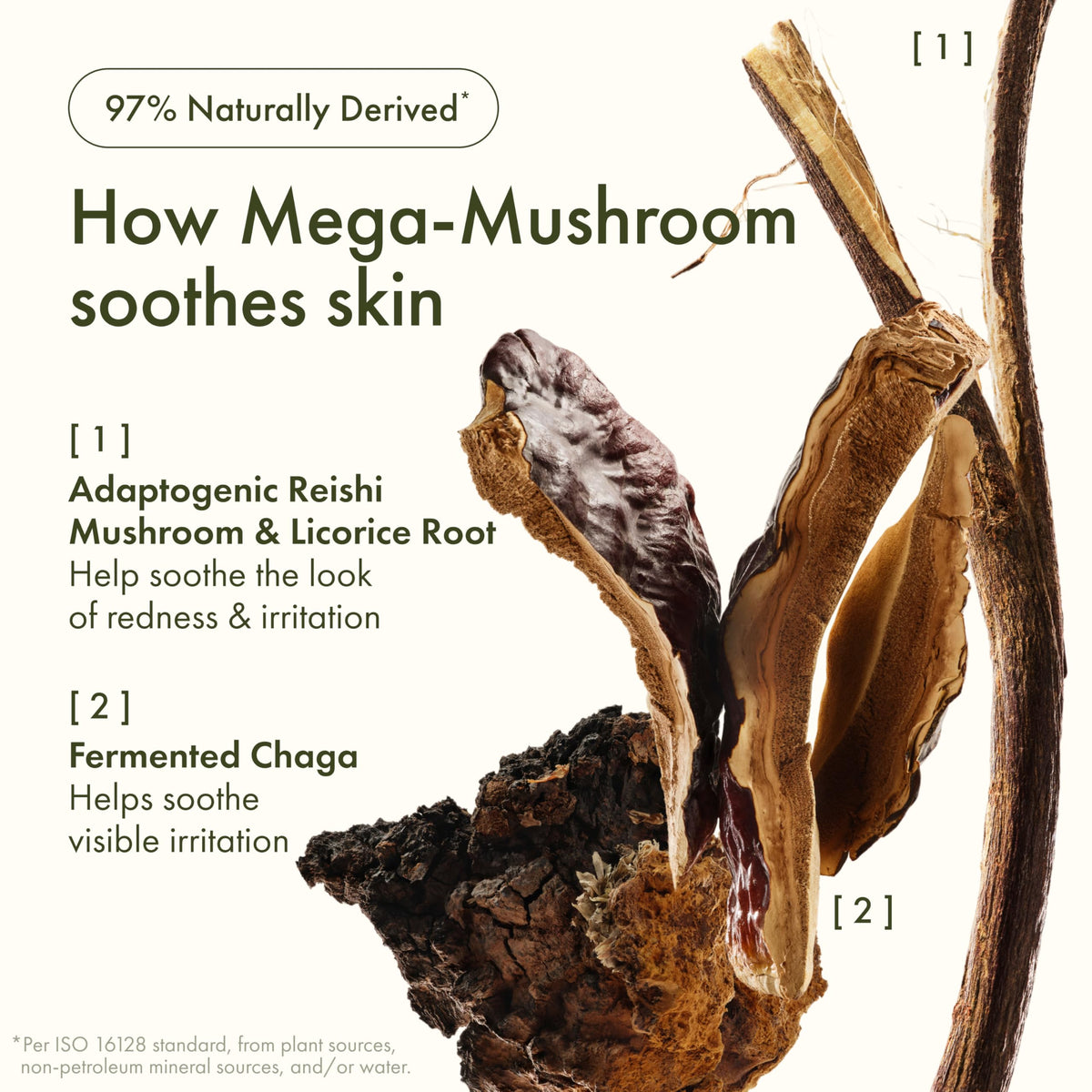 Origins ingredients label closeup showing botanical-focused formulation