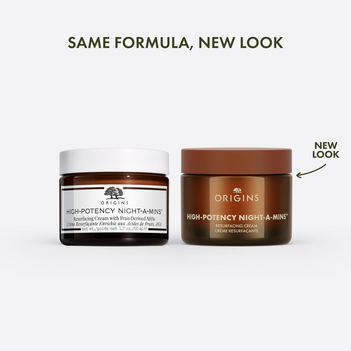 Origins Night-A-Mins cream texture close-up highlighting rich hydrating finish