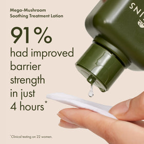 Origins Plantscription serum dropper above skin depicting peptide action for firmer look
