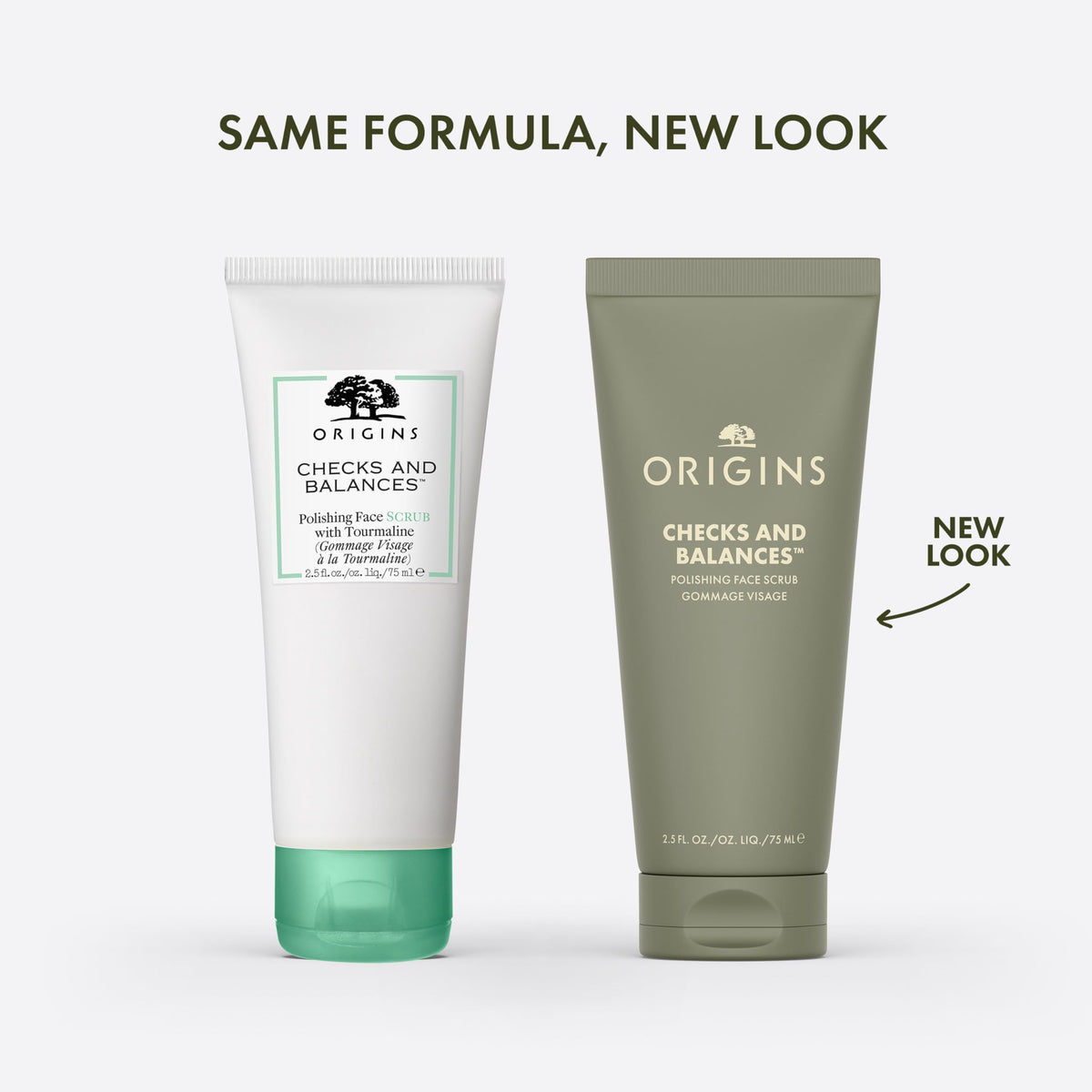 Origins polishing scrub texture close-up highlighting gentle exfoliating particles