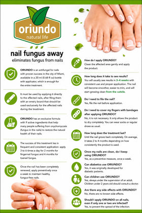oriundo life application on nail demonstrating gentle massage and smoother surface benefit