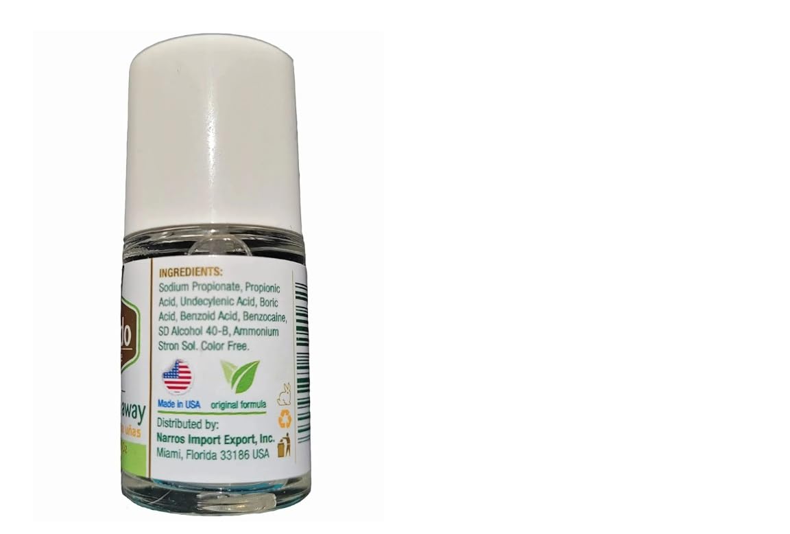 Oriundo Life texture drop on fingernail showing thin serum absorption for nail conditioning