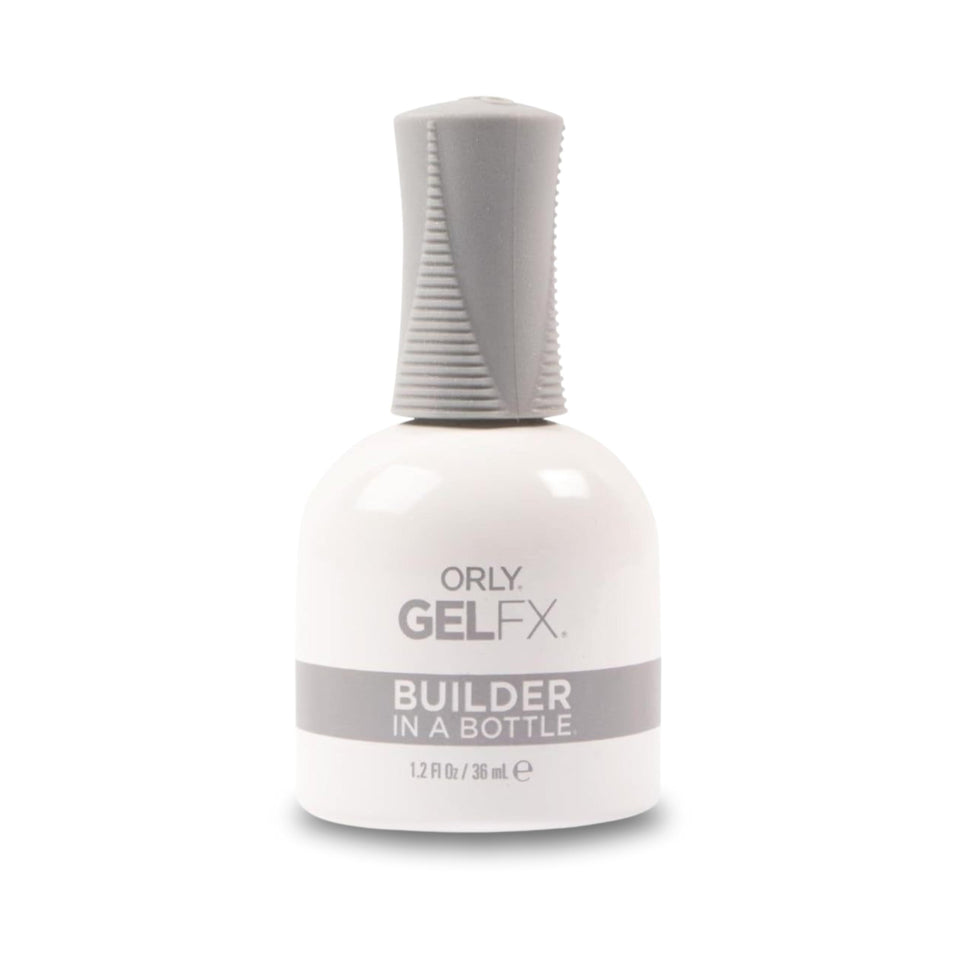 Orly Builder in a Bottle front packaging showing product and benefit of salon-quality results