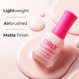 Orly Nail Retouch brush detail demonstrating easy application and precise coverage