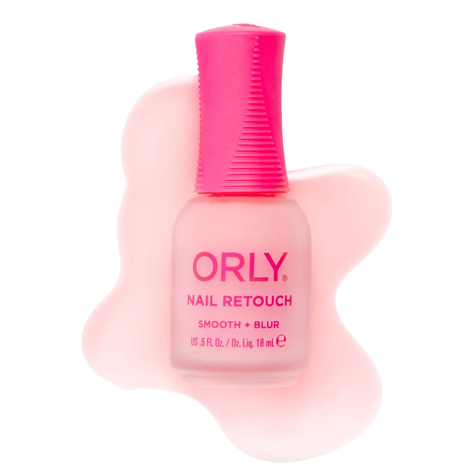 Orly Nail Retouch front bottle view showing sleek packaging and instant smoothing benefit