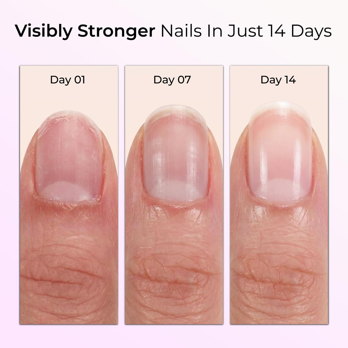 Orly on natural nails showing sheer pink finish and polished healthy appearance