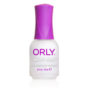 ORLY front bottle view showing label and 18 ml capacity for easy identification and shelf appeal
