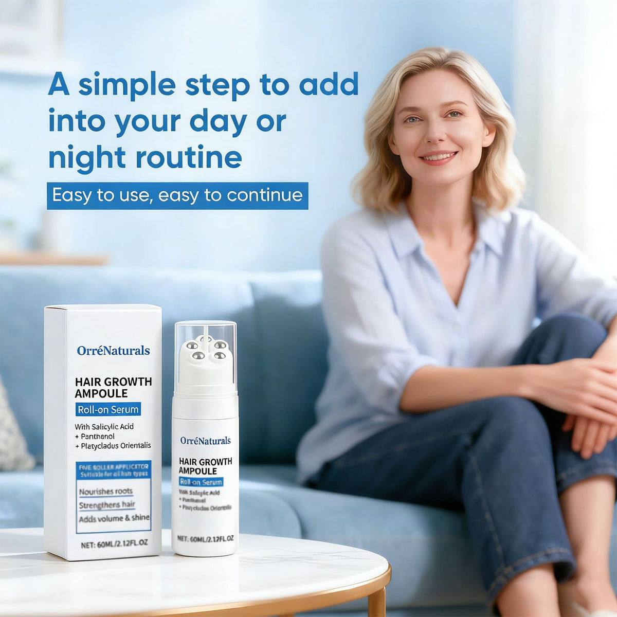 ORRÉNATURALS label ingredient list showing salicylic acid and formulation transparency